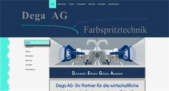 Desktop Screenshot of dega.ch